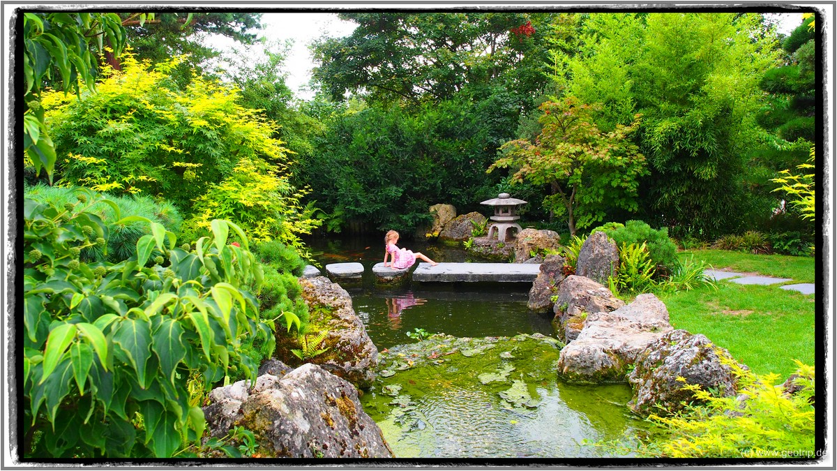 Im japanischen Garten